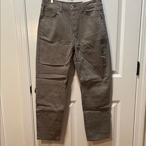 NWT Americsn Eagle Gray Mom Jeans size 10